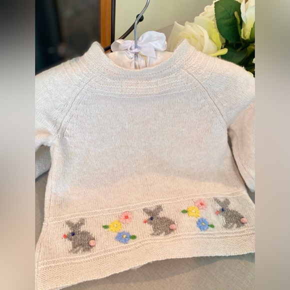 BEAUTIFUL LIKE NEW MINI BODEN SWEATER. SIZE 9-12 months - Picture 5 of 6